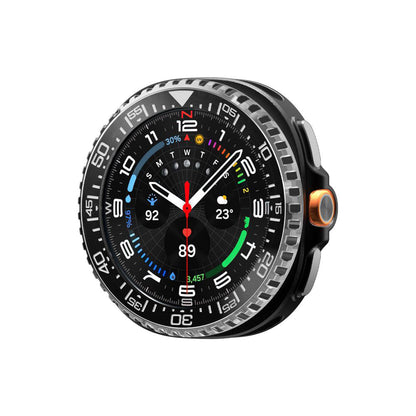 Rama Protectie Spigen Tune Pro Diver pentru Samsung Galaxy Watch8 Classic, Neagra