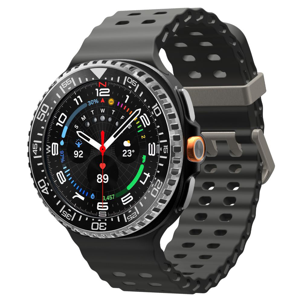 Rama Protectie Spigen Tune Pro Diver pentru Samsung Galaxy Watch8 Classic, Neagra
