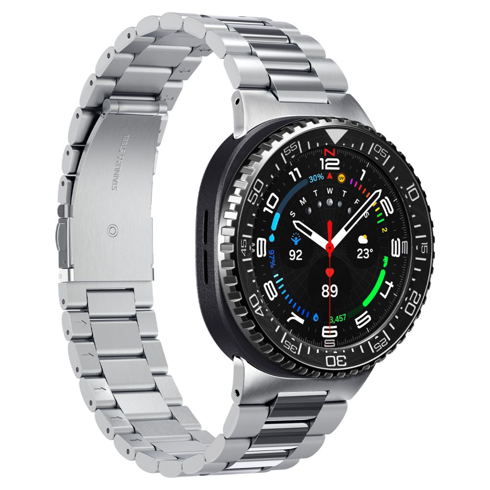 Rama Protectie Spigen Tune Pro Diver pentru Samsung Galaxy Watch8 Classic, Neagra