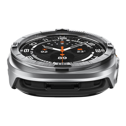 Rama Protectie Spigen Tune Pro Pilot pentru Samsung Galaxy Watch Ultra2, Argintie ACS11618