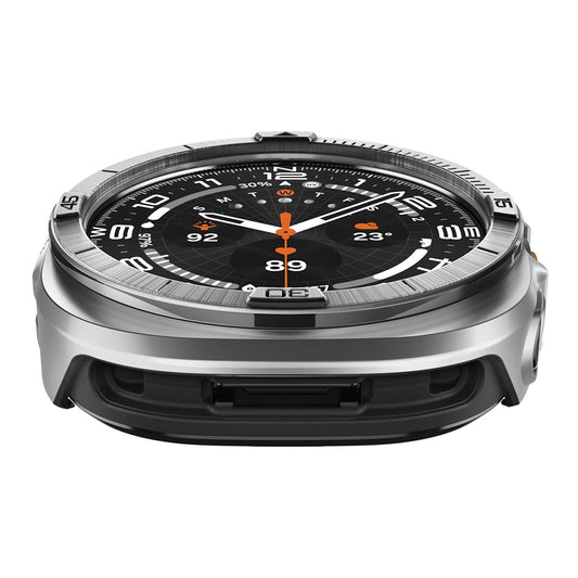 Rama Protectie Spigen Tune Pro Pilot pentru Samsung Galaxy Watch Ultra2, Argintie ACS11618