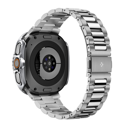 Rama Protectie Spigen Tune Pro Pilot pentru Samsung Galaxy Watch Ultra2, Argintie ACS11618