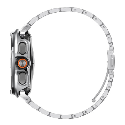 Rama Protectie Spigen Tune Pro Pilot pentru Samsung Galaxy Watch Ultra2, Argintie ACS11618