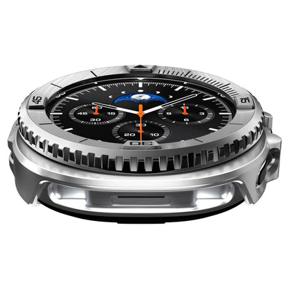 Rama Protectie Spigen Tune Pro Pilot pentru Samsung Galaxy Watch8 Classic, Argintie