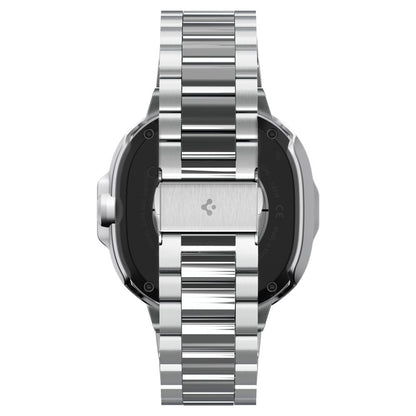 Rama Protectie Spigen Tune Pro Pilot pentru Samsung Galaxy Watch8 Classic, Argintie