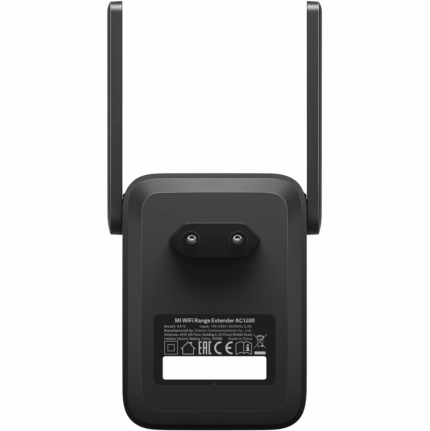 Range Extender Wireless Xiaomi Mi AC1200, Dual Band, 1200Mbps, Negru DVB4348GL