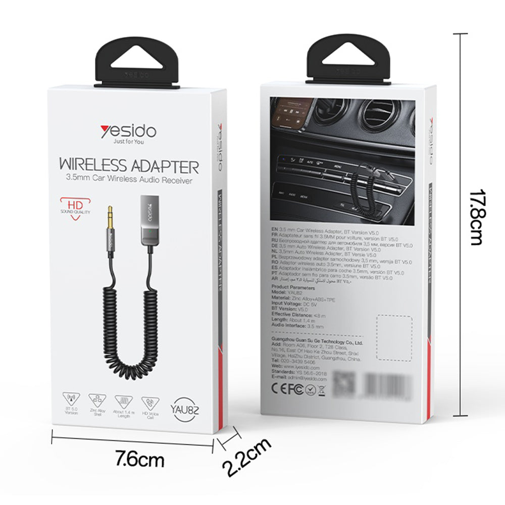 Receptor Bluetooth Yesido YAU82