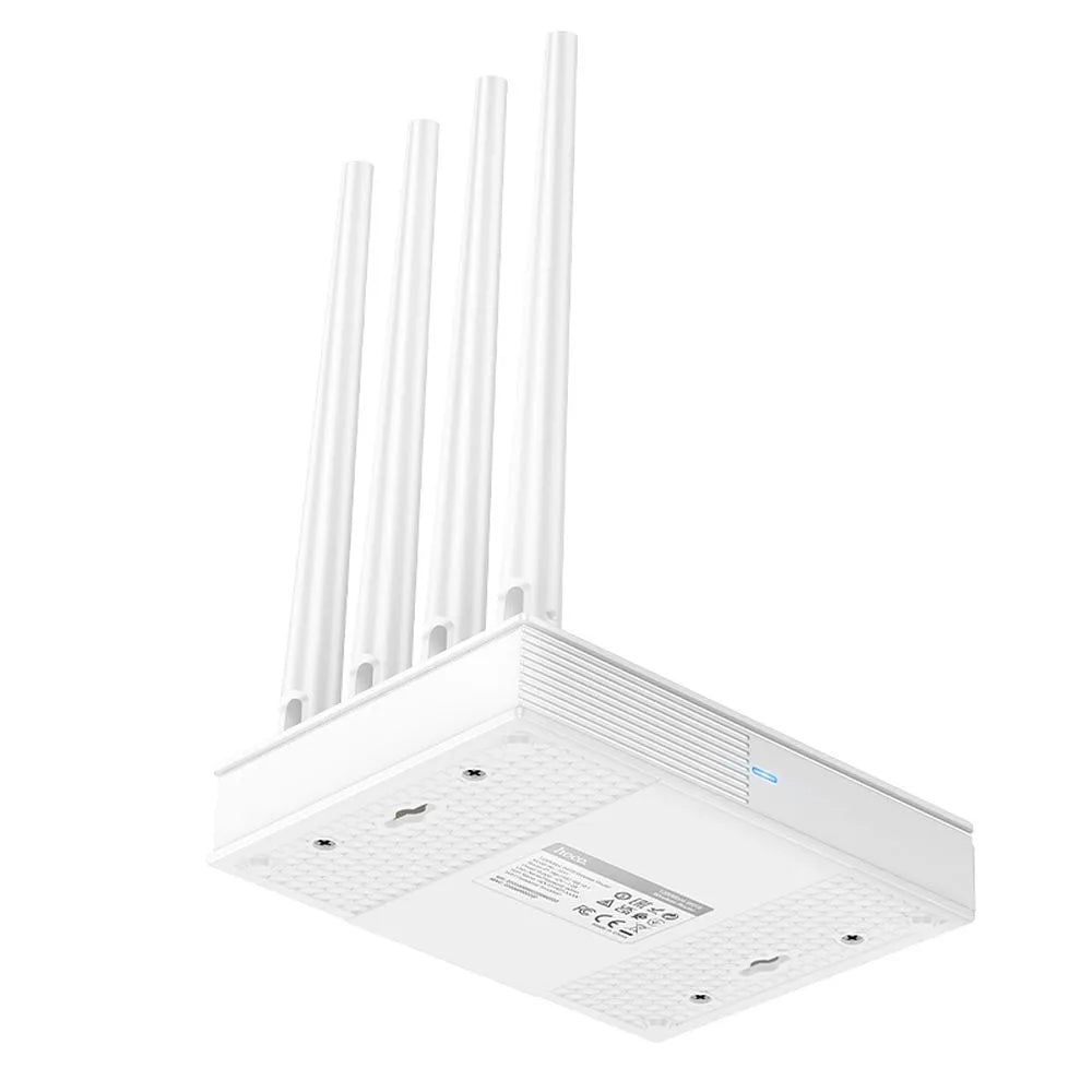 Router Wireless HOCO HI31, Dual Band, Wi-Fi 5, Alb