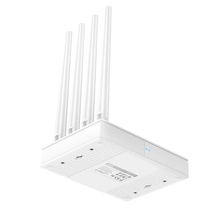 Router Wireless HOCO HI31, Dual Band, Wi-Fi 5, Alb