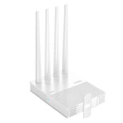 Router Wireless HOCO HI31, Dual Band, Wi-Fi 5, Alb