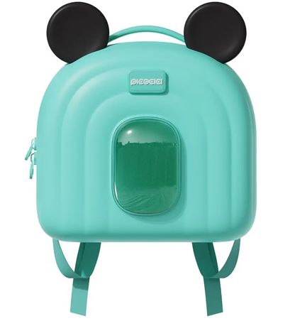 Rucsac Picocici Kids Travel Ears K52, Turcoaz
