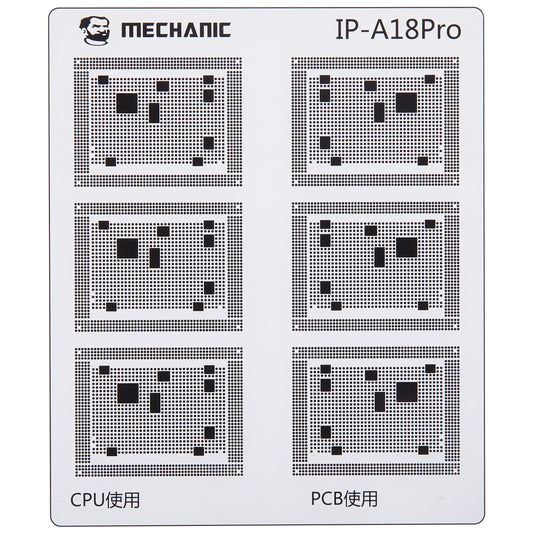 Sablon Izolare Trasee CI Mechanic pentru Apple iPhone 6 - 16 Series