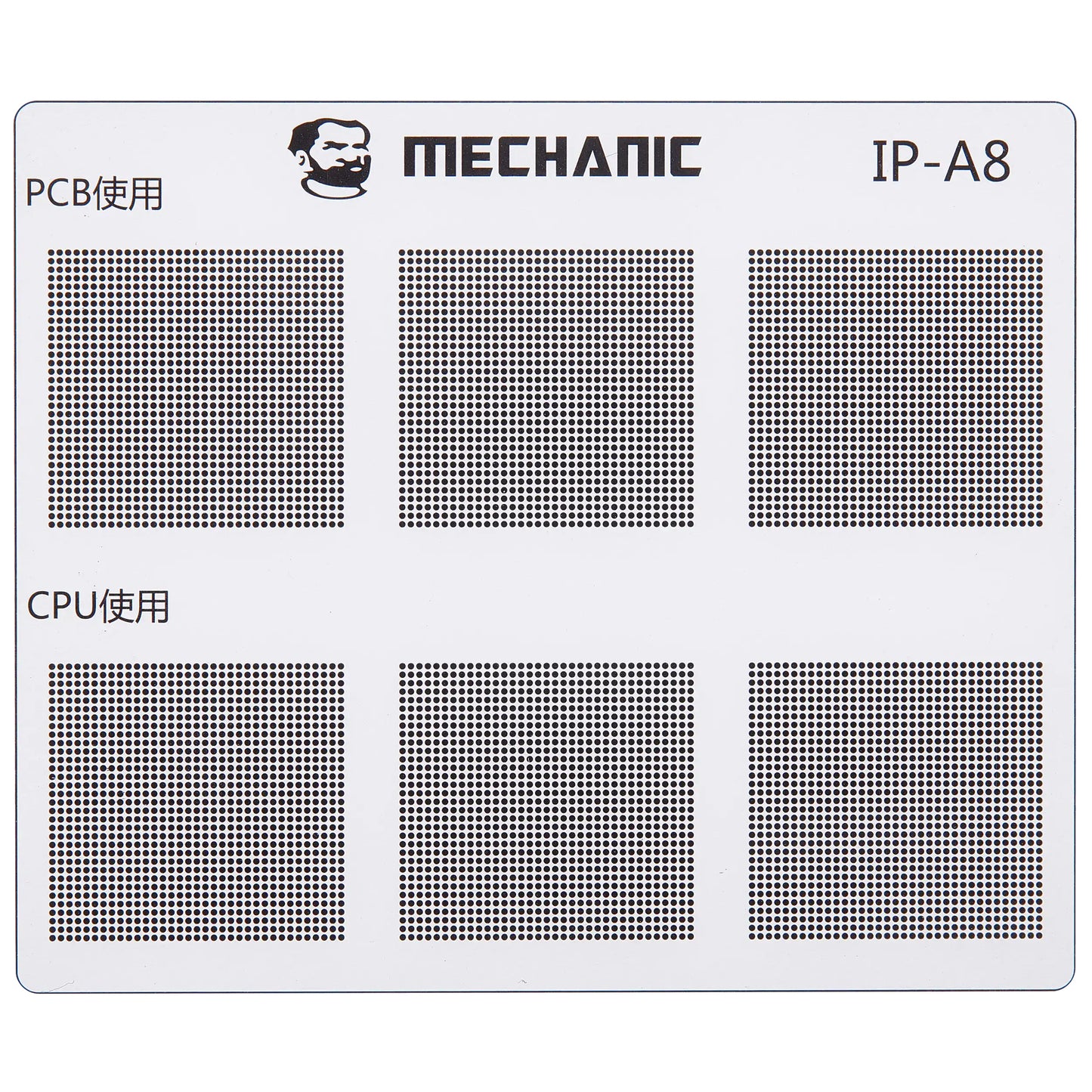 Sablon Izolare Trasee CI Mechanic pentru Apple iPhone 6 - 16 Series