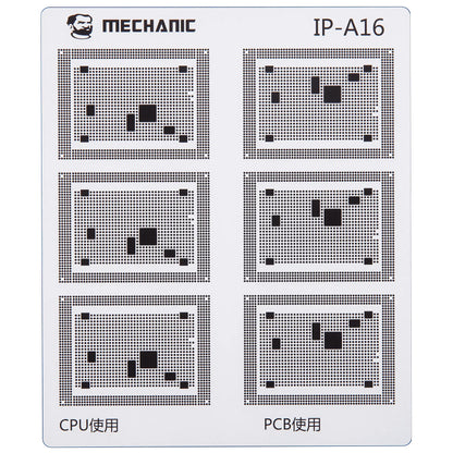 Sablon Izolare Trasee CI Mechanic pentru Apple iPhone 6 - 16 Series