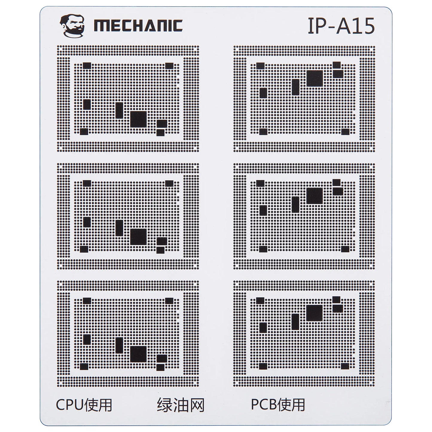 Sablon Izolare Trasee CI Mechanic pentru Apple iPhone 6 - 16 Series