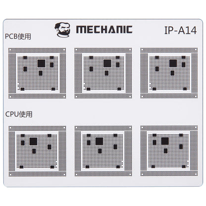 Sablon Izolare Trasee CI Mechanic pentru Apple iPhone 6 - 16 Series
