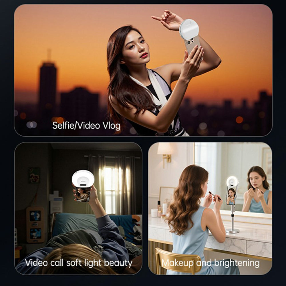 Selfie Light Yesido DH13, Universal, Alb