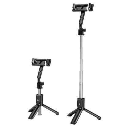Selfie Stick Bluetooth Borofone BY14 Graceful, 4.5inch - 7inch, Negru