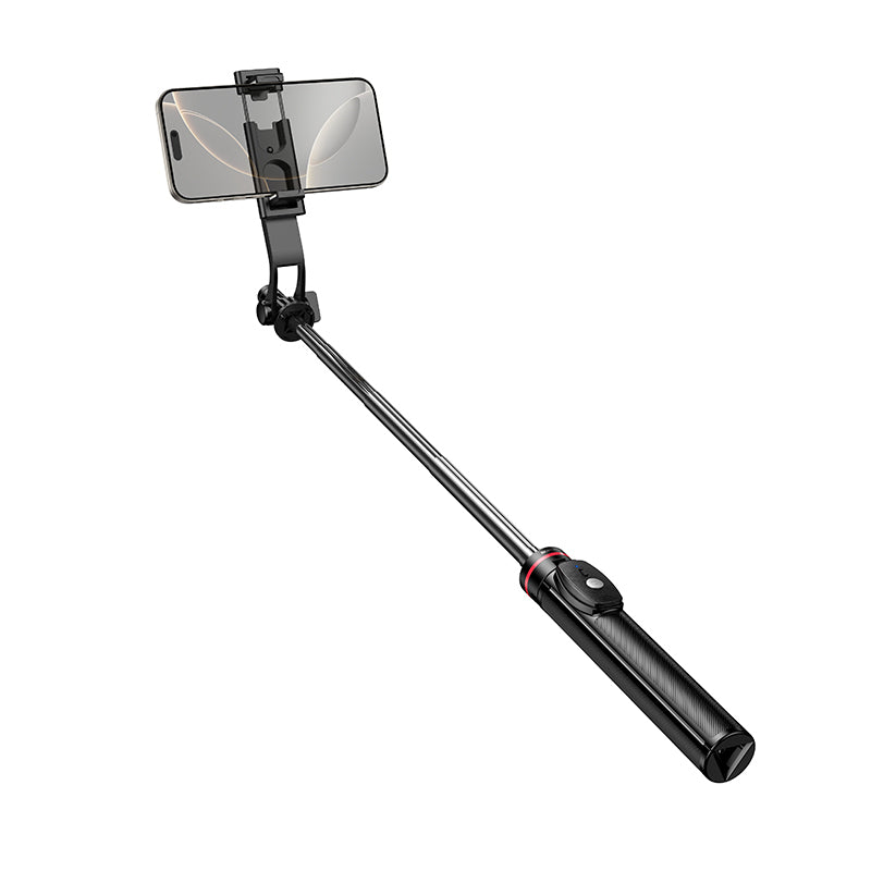 Selfie Stick Bluetooth Borofone BY15 Throne, 4.5inch - 7inch, Negru