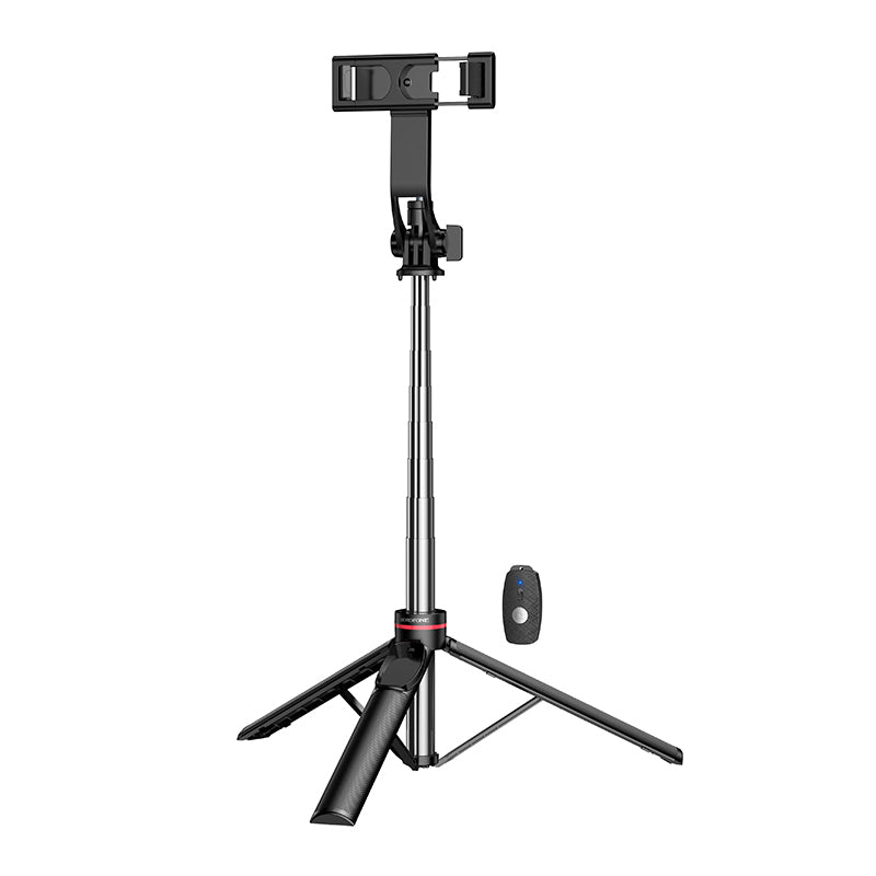 Selfie Stick Bluetooth Borofone BY15 Throne, 4.5inch - 7inch, Negru