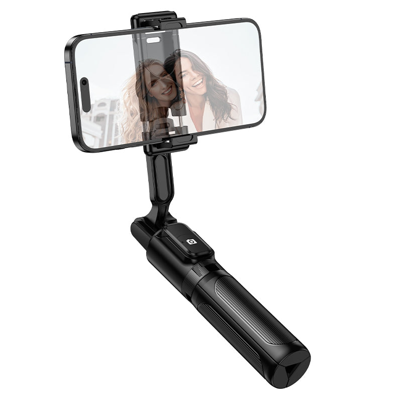 Selfie Stick Bluetooth Borofone BY14 Graceful, 4.5inch - 7inch, Negru