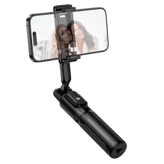 Selfie Stick Bluetooth Borofone BY14 Graceful, 4.5inch - 7inch, Negru