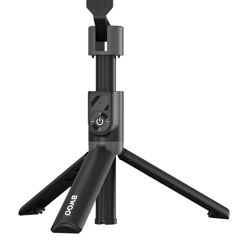 Selfie Stick Bluetooth BWOO BO-ZP14, Universal, Negru