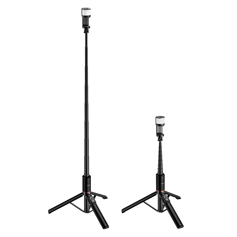 Selfie Stick Bluetooth HOCO K34, 4.5inch - 7inch, Negru