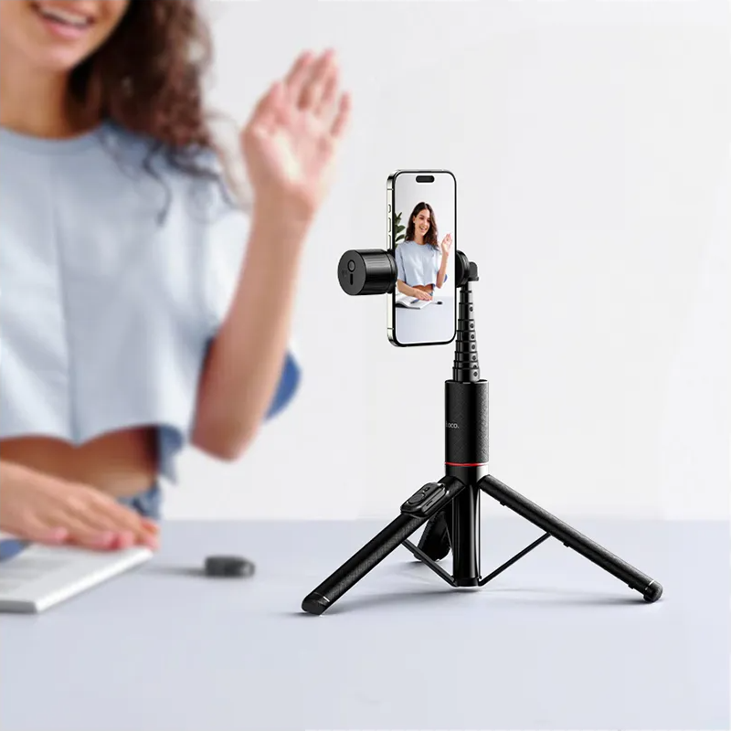 Selfie Stick Bluetooth HOCO K34, 4.5inch - 7inch, Negru