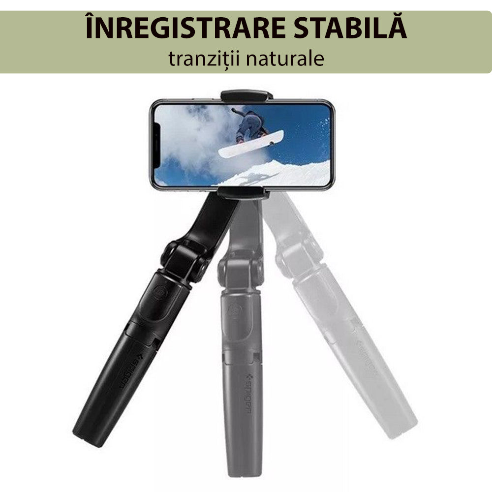 Gimbal Stabilizator Spigen S610W Gimbal, Universal, Negru