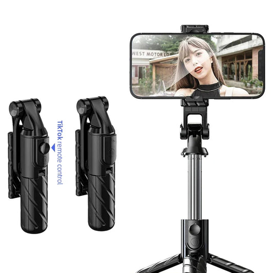 Selfie Stick Bluetooth Techsuit K03, Universal, Negru