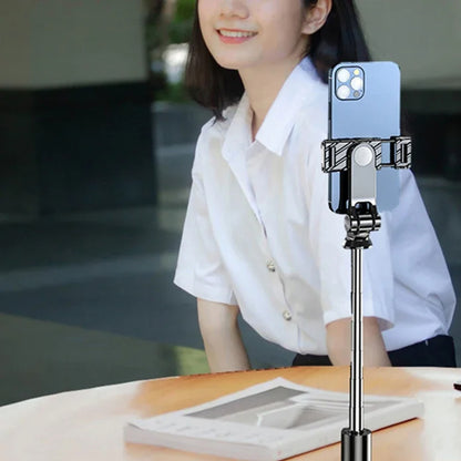 Selfie Stick Bluetooth Techsuit K03, Universal, Negru