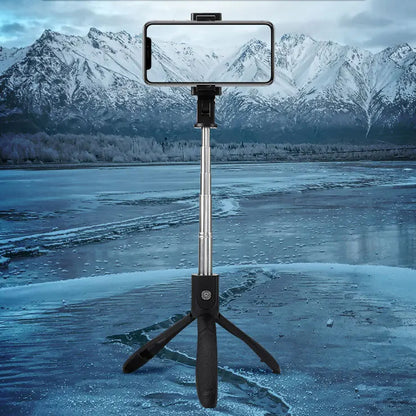 Selfie Stick Bluetooth Techsuit K06, Universal, Negru