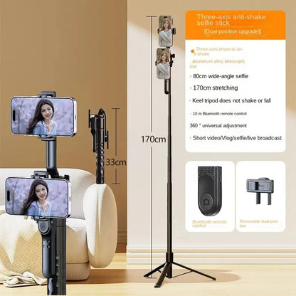 Selfie Stick Bluetooth Techsuit K28, Universal, Negru