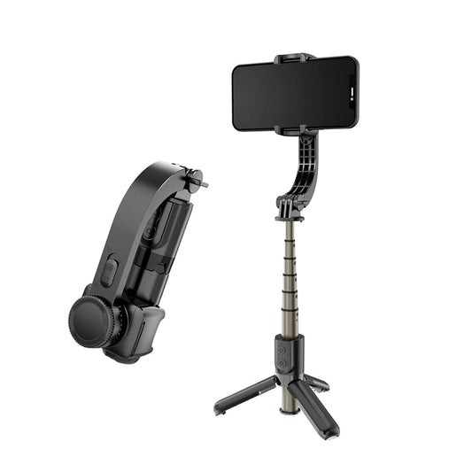 Selfie Stick Bluetooth Techsuit L08Mini, Universal, Negru