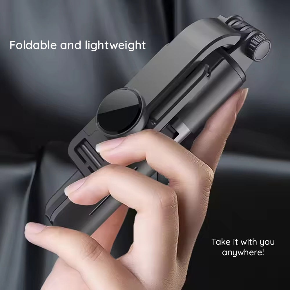 Selfie Stick Bluetooth Techsuit L10, Universal, Negru
