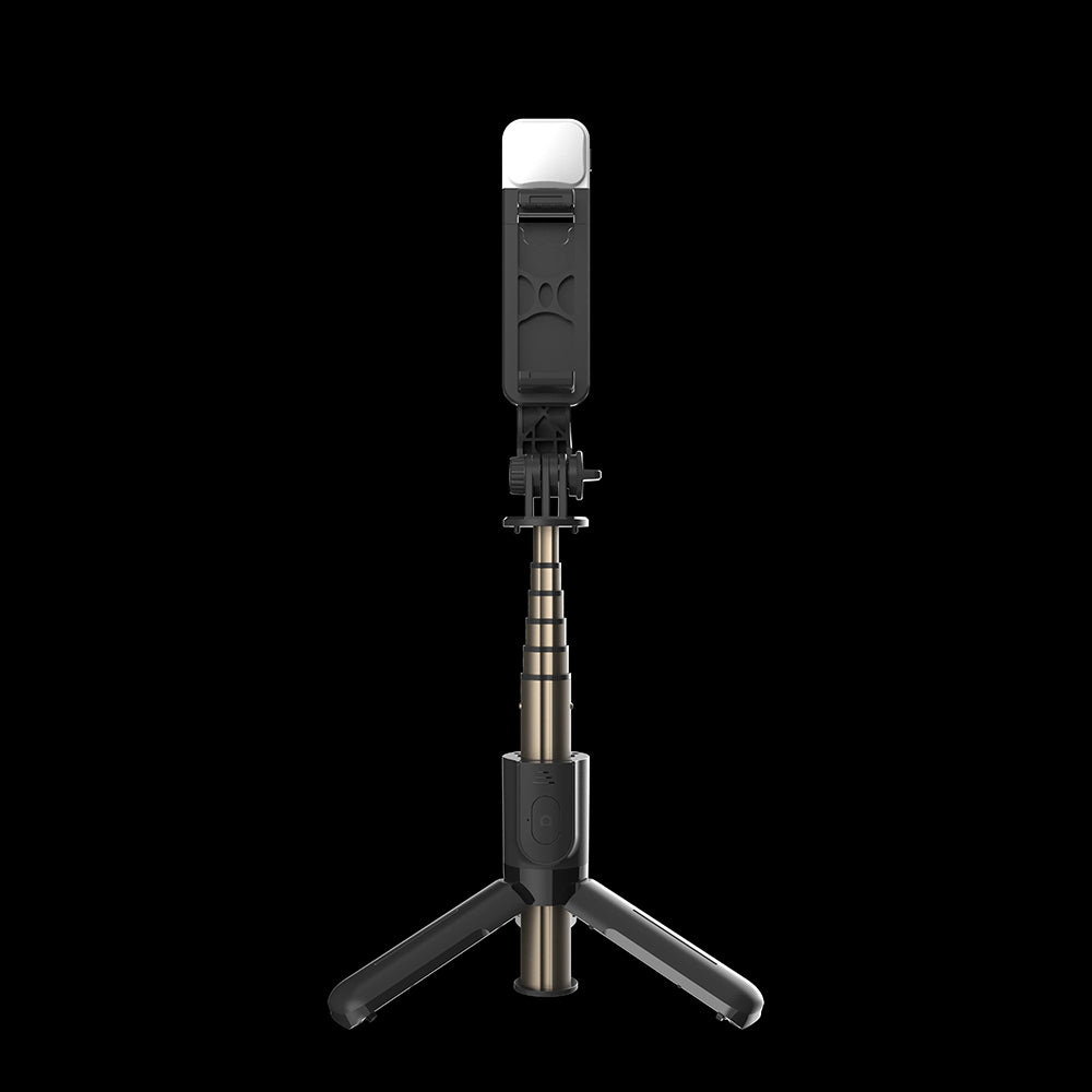 Selfie Stick Bluetooth Techsuit L10s, Universal, Negru