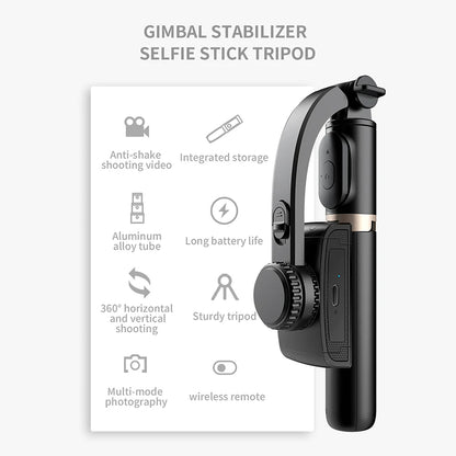 Selfie Stick Bluetooth Techsuit Q08, Universal, Negru