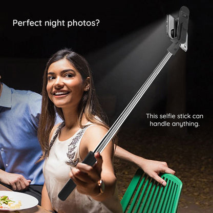 Selfie Stick Bluetooth Techsuit S05-S, Universal, Negru