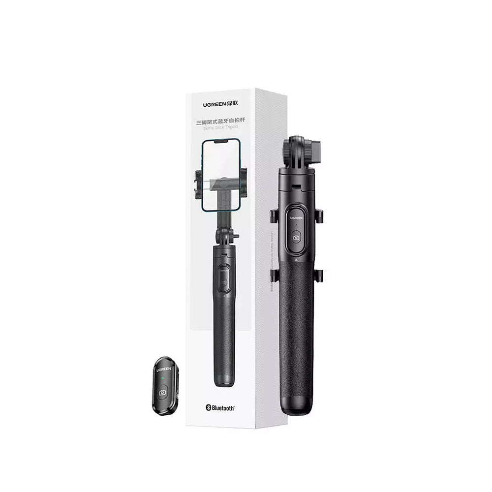 Selfie Stick Bluetooth UGREEN LP586, Universal, Negru