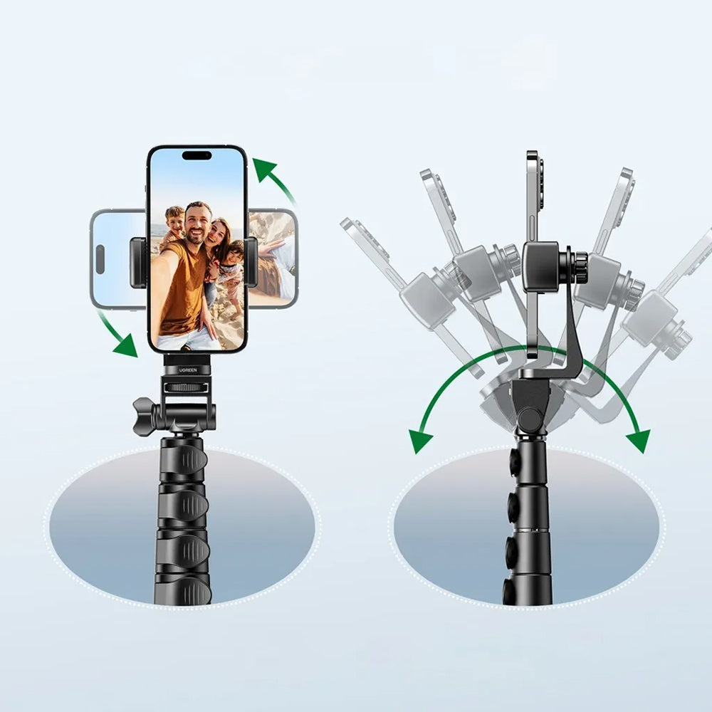 Selfie Stick Bluetooth UGREEN LP680, Universal, Negru