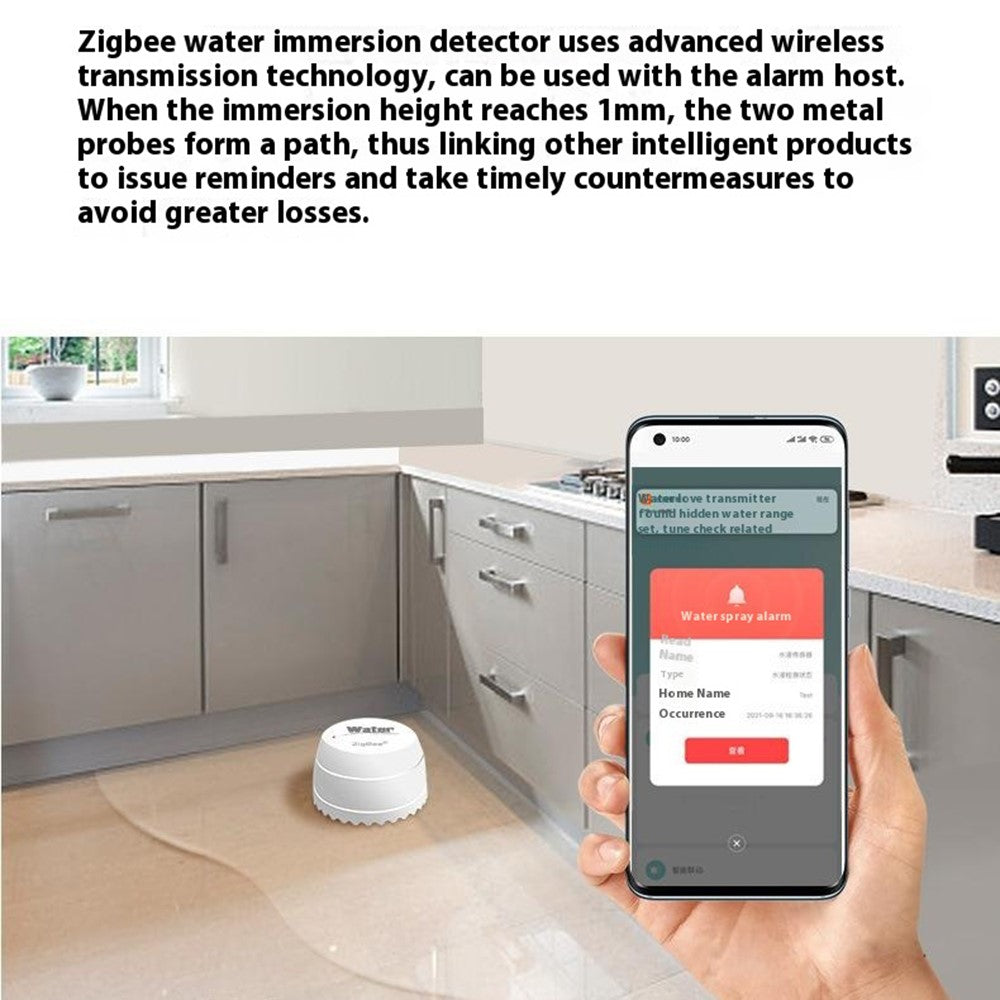 Senzor Detectie Scurgeri Apa OEM SQ500B, Wi-Fi
