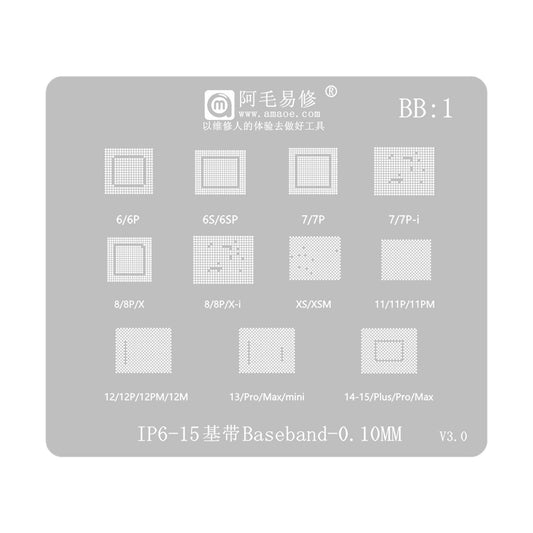 Sita BGA Amaoe pentru Apple iPhone 6 - 15 Series, CPU / Baseband / IC