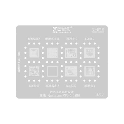 Sita BGA Amaoe pentru CPU Qualcomm QU1-8 Series