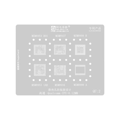 Sita BGA Amaoe pentru CPU Qualcomm QU1-8 Series