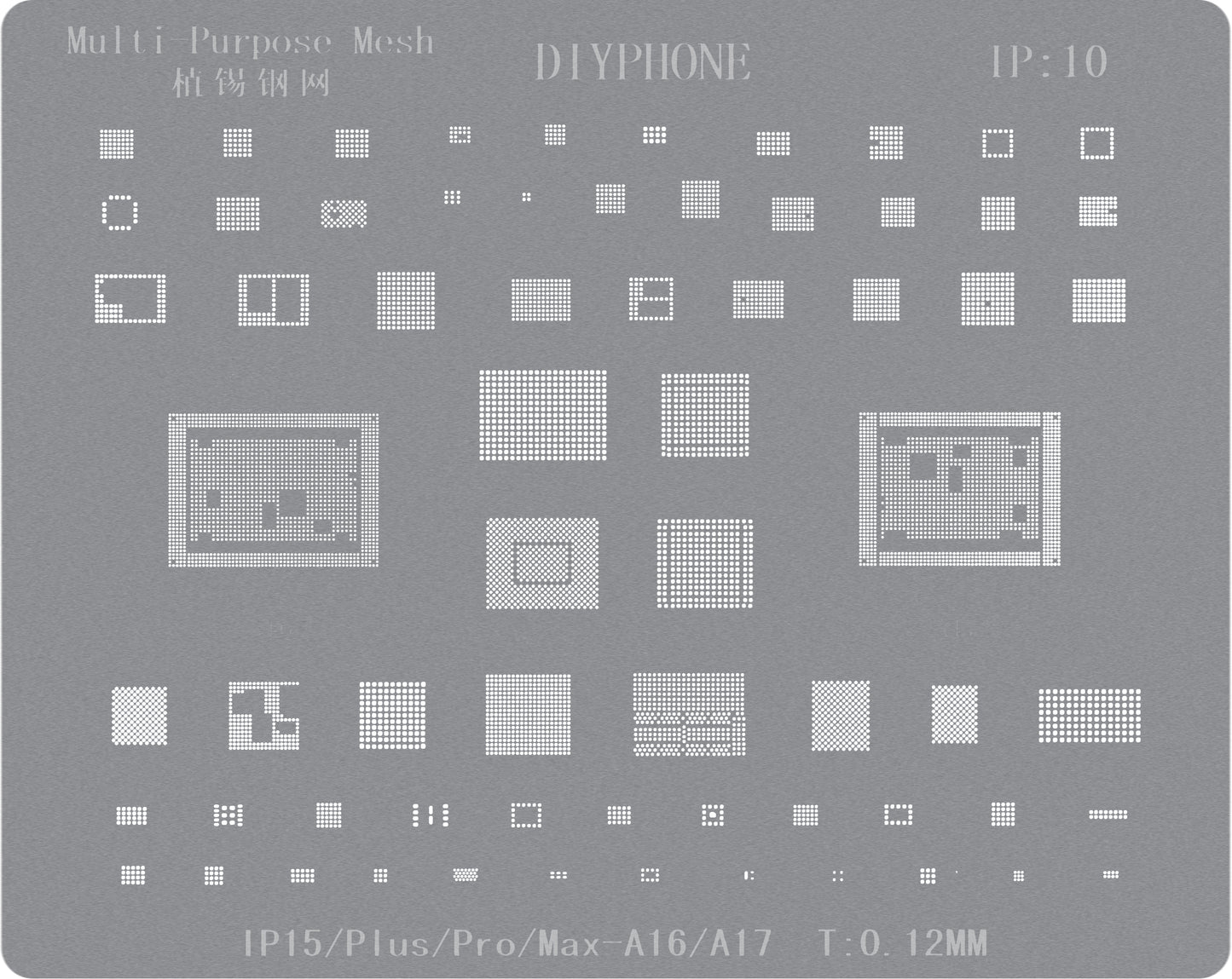 Sita BGA DIYPhone pentru Apple iPhone 15 Series
