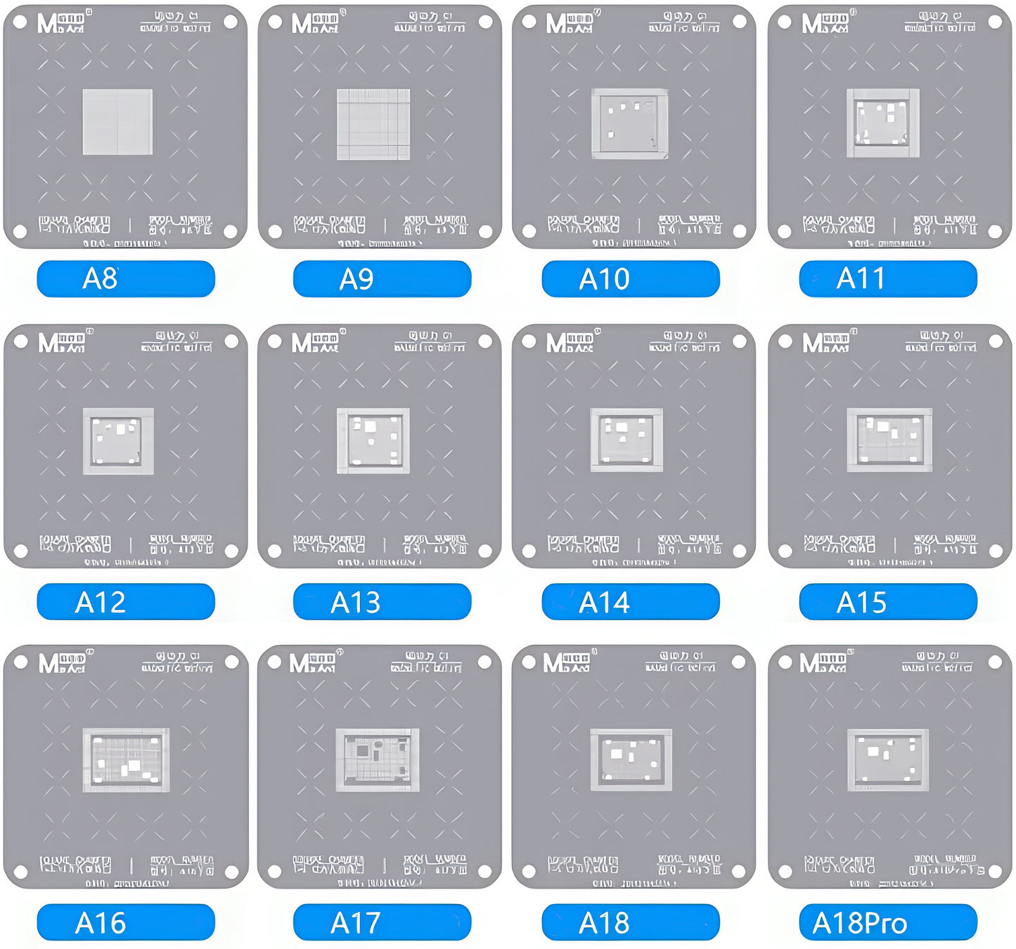 Sita BGA MaAnt pentru Apple iPhone 6 - 16 Pro Max, CPU