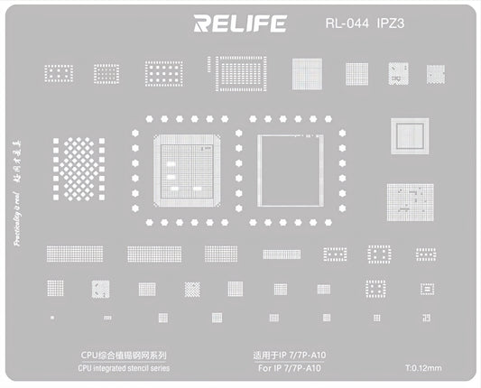 Sita BGA Relife RL-044 IPZ3 pentru Apple iPhone 7 / 7 Plus, CPU