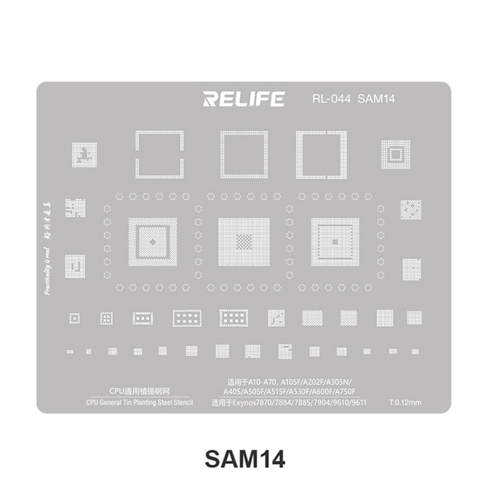 Sita BGA Relife RL-044 V2.0 pentru CPU Samsung Series