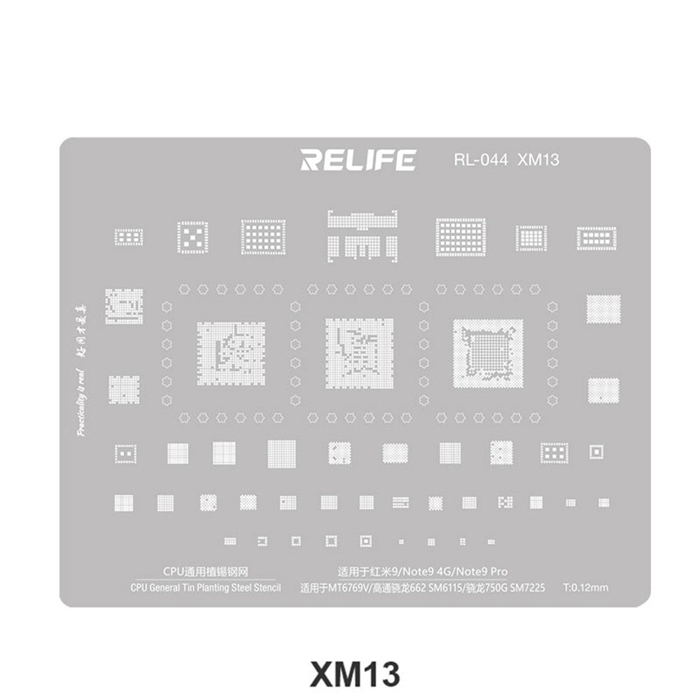 Sita BGA Relife RL-044 V2.0 pentru CPU Xiaomi Series